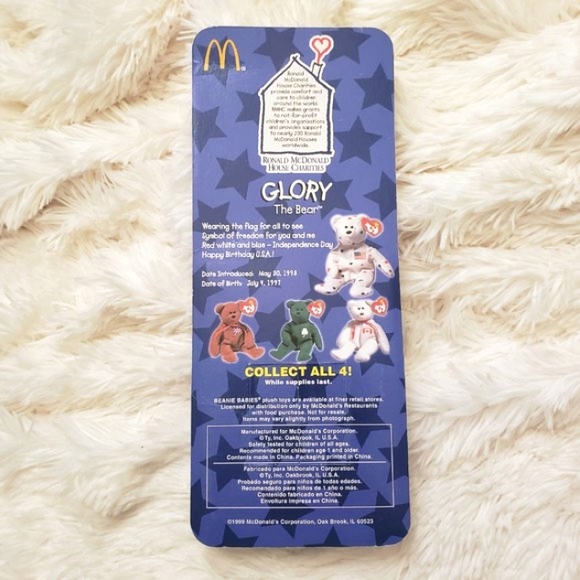 Ty Beanie Baby Bears International Collection 4 NEW - Picture 8 of 9